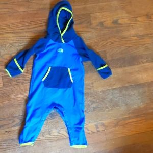 North Face fleece bunting